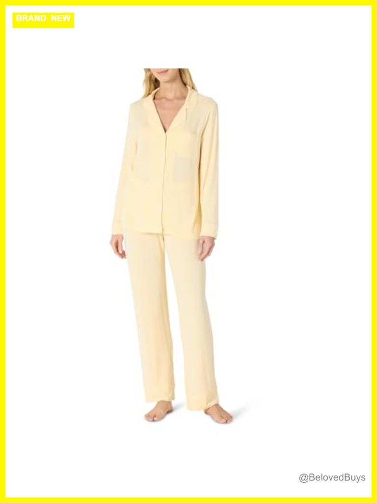 Stretch Modal Long-Sleeve Full-Length Pajama Set